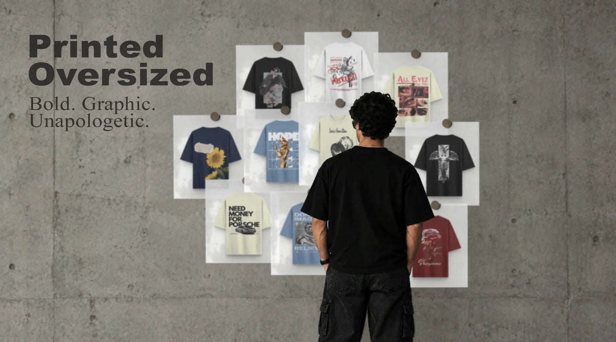 Printed Oversized T-Shirts