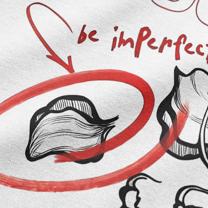 Oversized Graphic T-Shirt (240 GSM) – Be Imperfect Streetwear Tee | BLAACK India